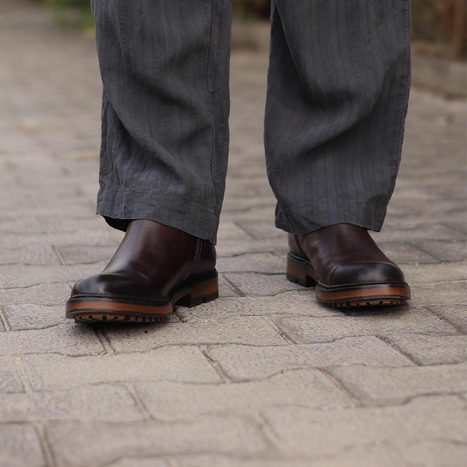 leather boots for men