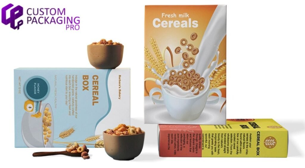 cereal boxes