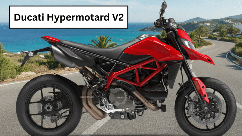 ducati hypermotard v2 tft display and controls
