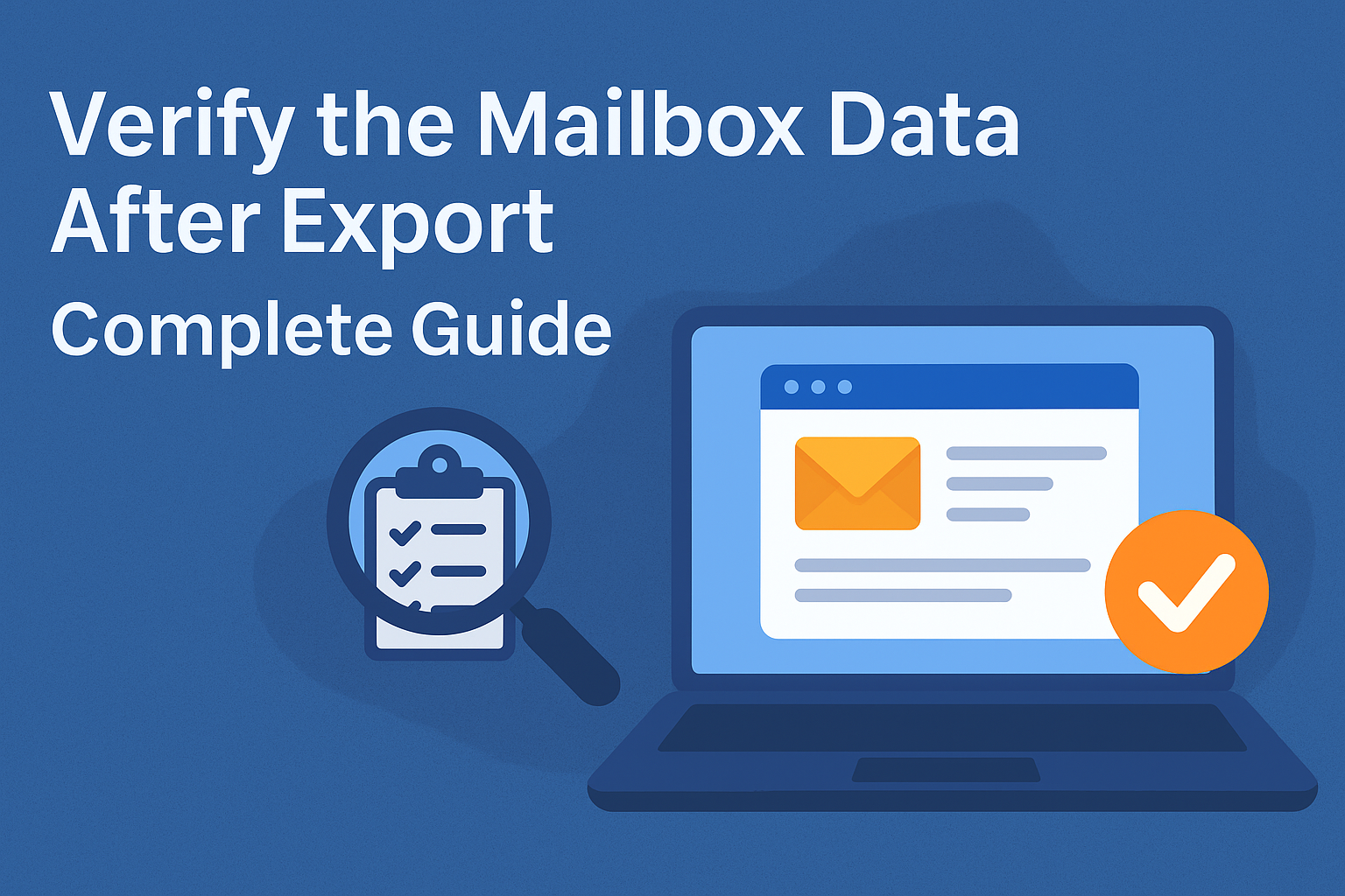 Verify the Mailbox Data After Export
