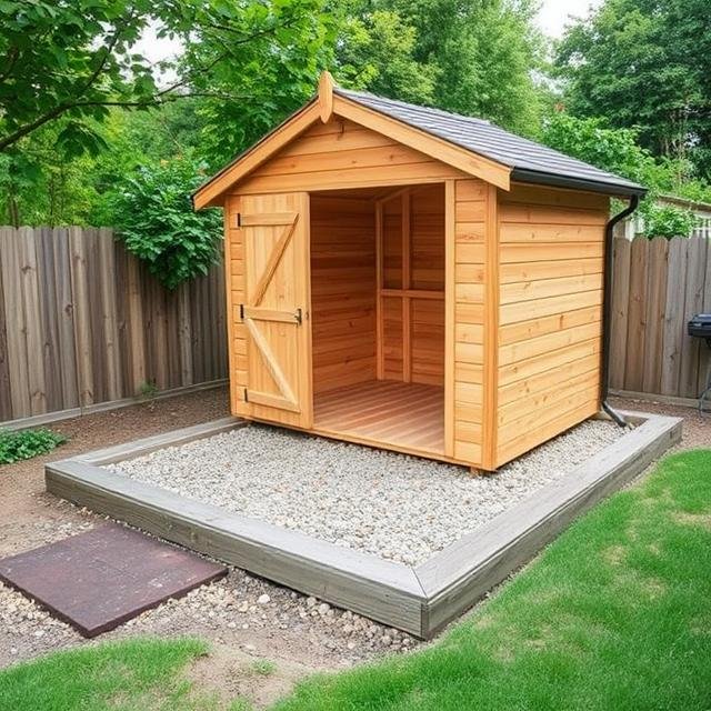 Gravel Base for Shed: A Strong and Simple Foundation Solution