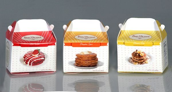pancake boxes