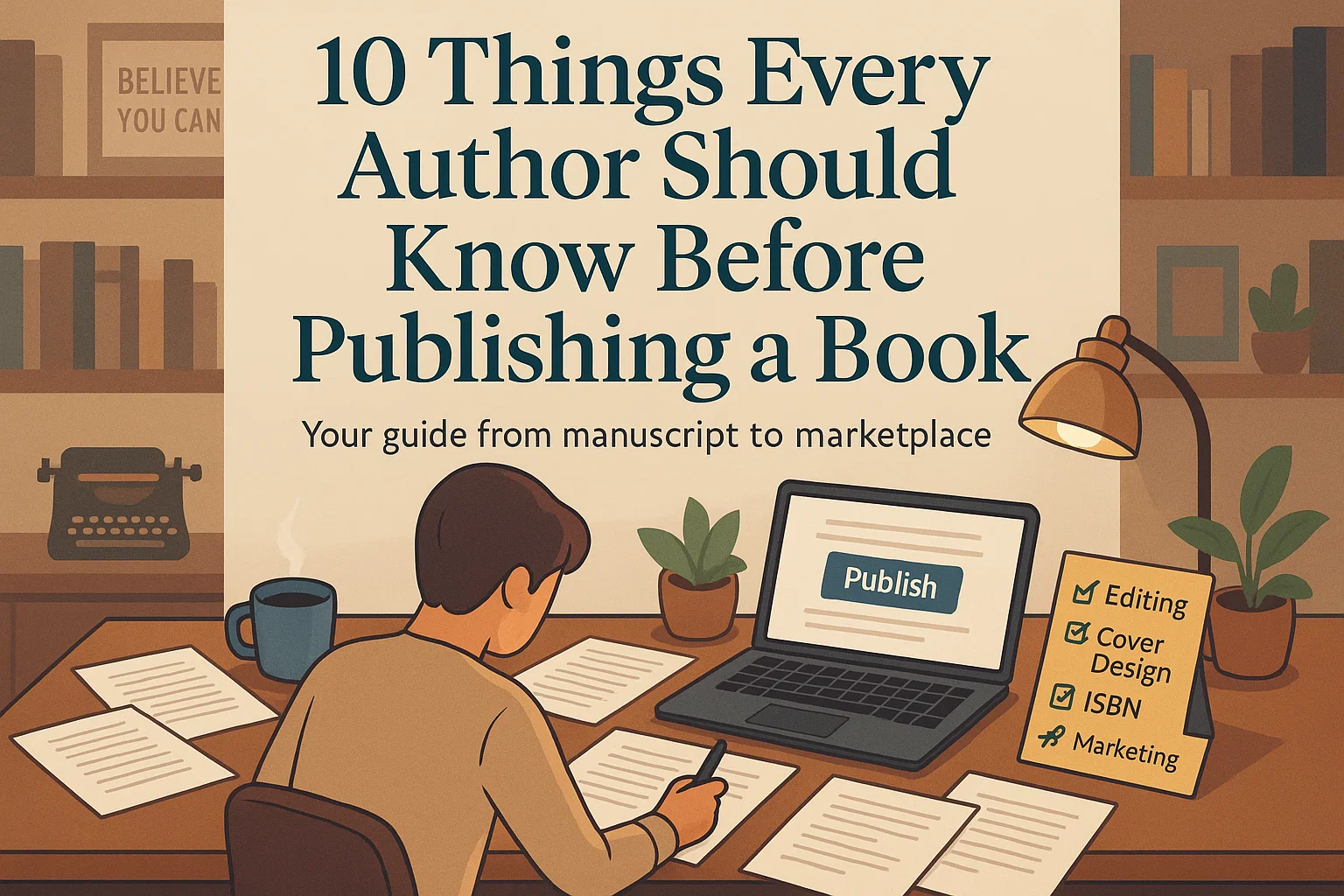 10 Things Every Author Should Know Before Publishing a Book