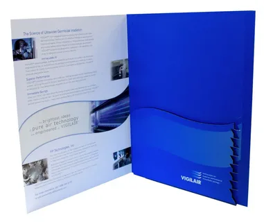 custom die cut folders