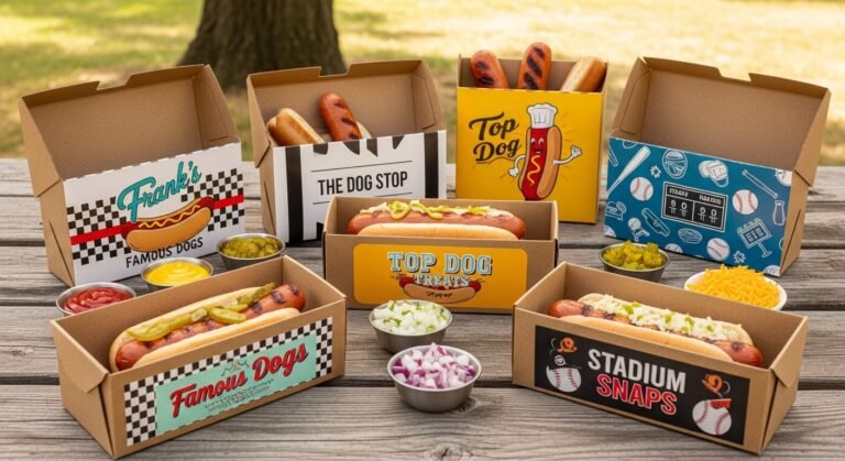 Custom Hot Dog Trays