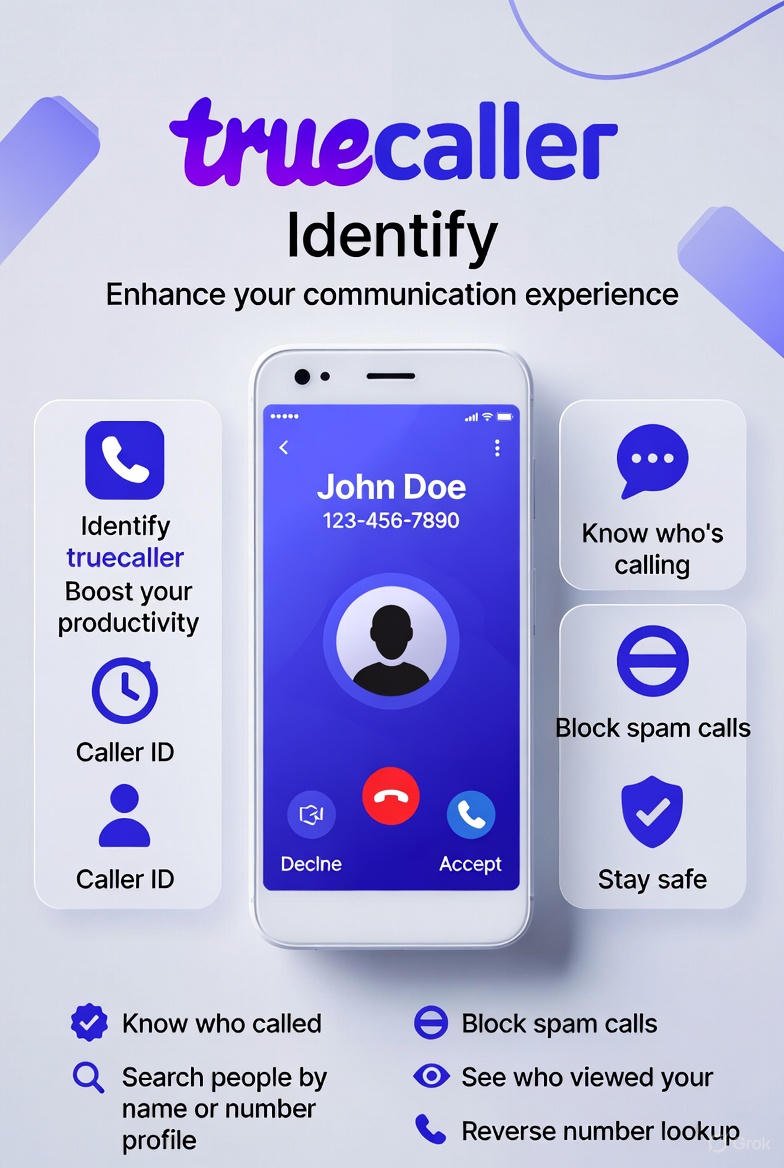 truecaller mod apk main feature image
