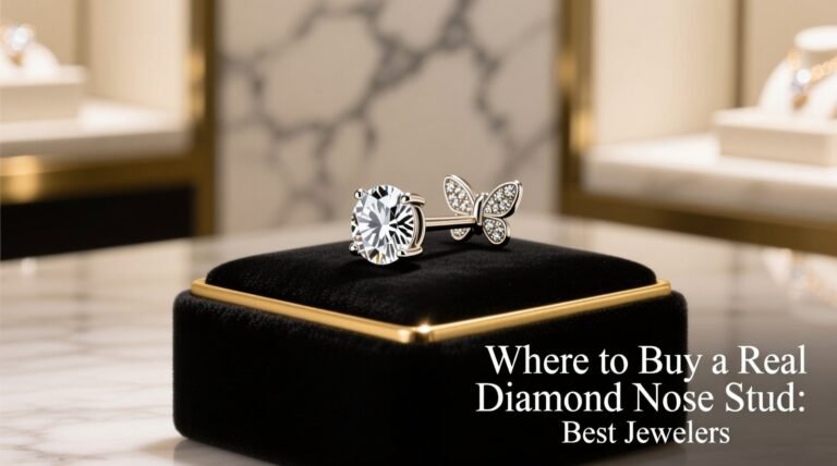 Where to Buy a Real Diamond Nose Stud: Best Jewelers