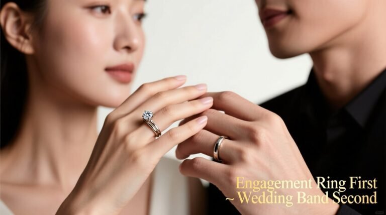 How to Wear Rings: Which Goes First, Engagement or Wedding