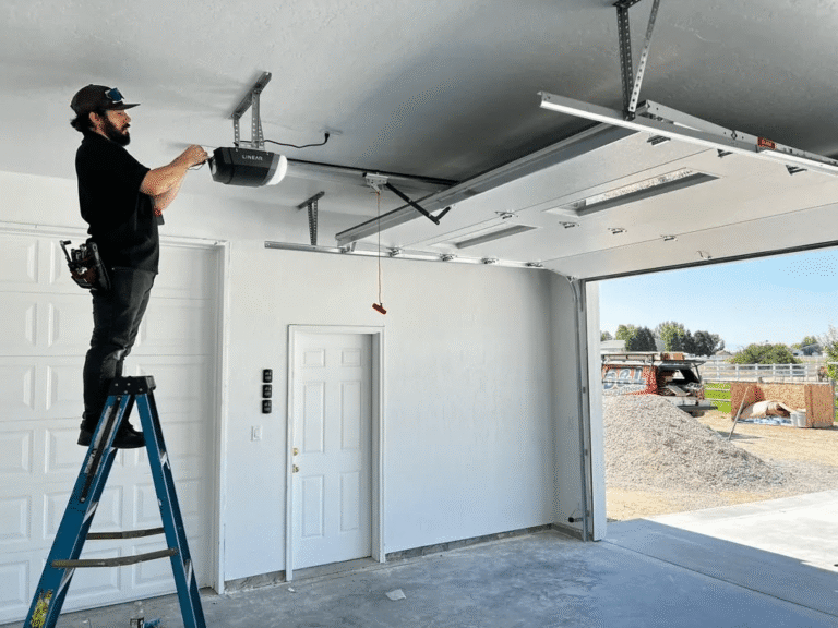 garage door installation process
