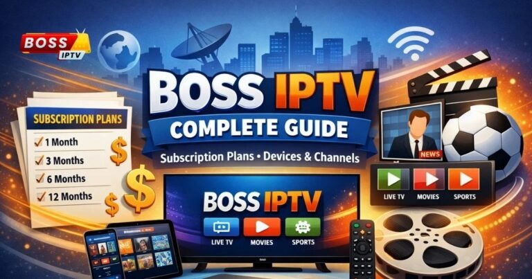 Boss IPTV Complete Guide Subscription Plans Devices and Channels