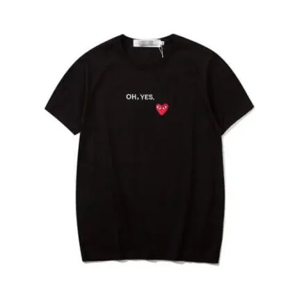 Cdg-Oh-Yes-Black-Tee-Shirt-1-430