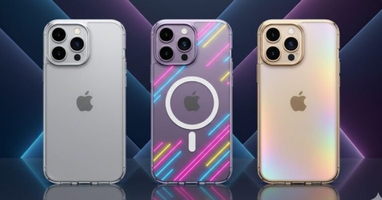 anti yellow clear case