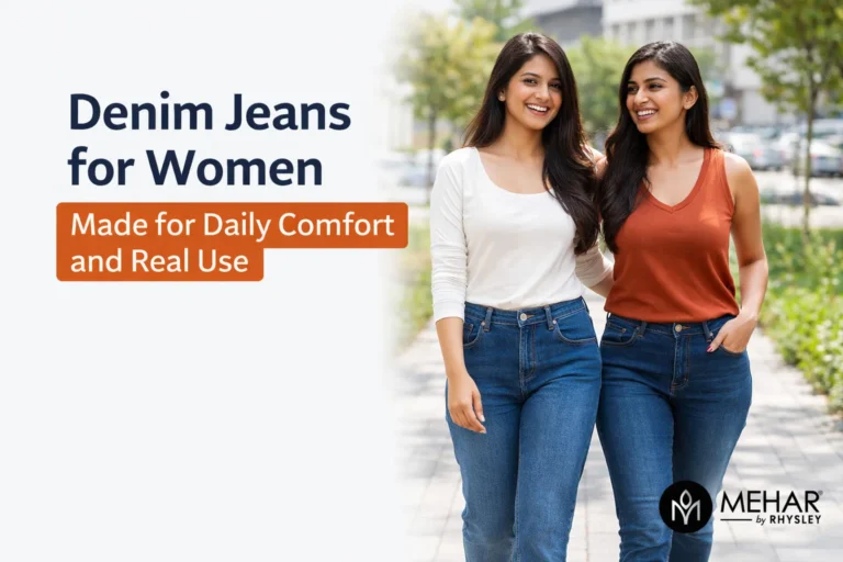 Denim Jeans for Women Made for Daily Comfort and Real Use